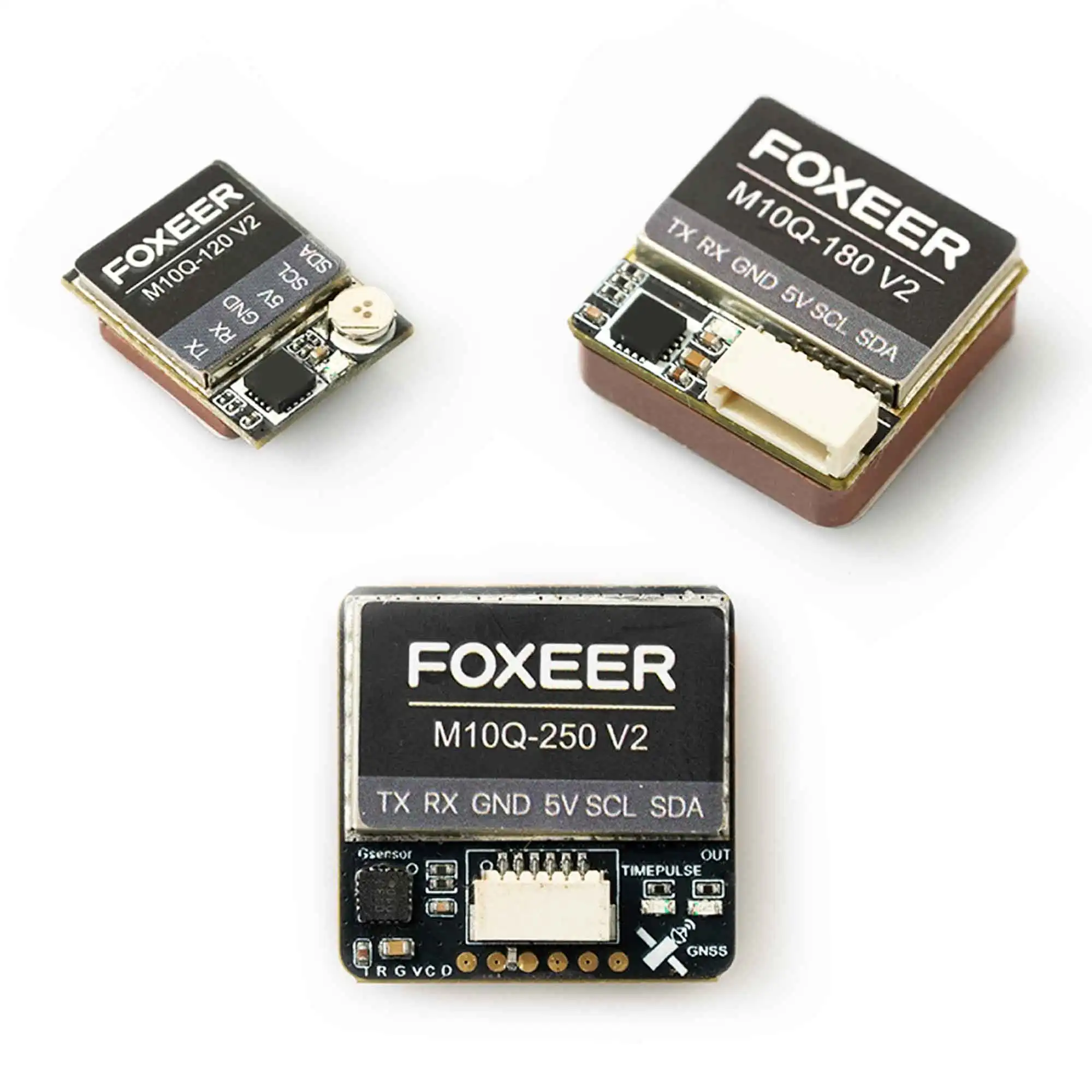 FOXEER M10Q V2 120 / 180 / 250 GPS IST8310 Compass Ceramic Antenna Bilid-in Battery Input Voltage 5V for RC FPV Freestyle Drone thumbnail 2