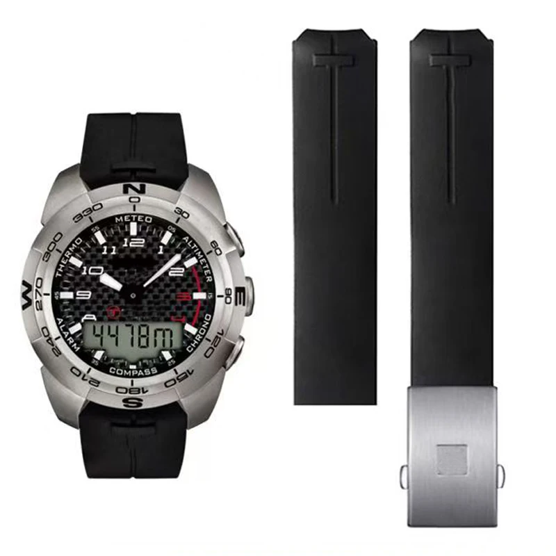 Nice Elegance Silicone 38 mm Watch Wristband DT2003-A_K0013865