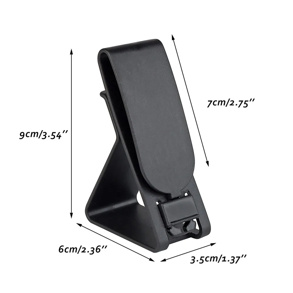 Gancio per cuffie tattico MOEEL Caccia Mobile Chiusura a sgancio rapido Gancio per cuffie Supporto per telefono cellulare Accessori da tiro - immagine 6