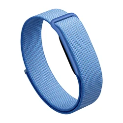 Nylon Air Breathable Braided Wristband with Buckle - Premium Replacement Watch Strap Accessories - Fitbit Air (Blue)