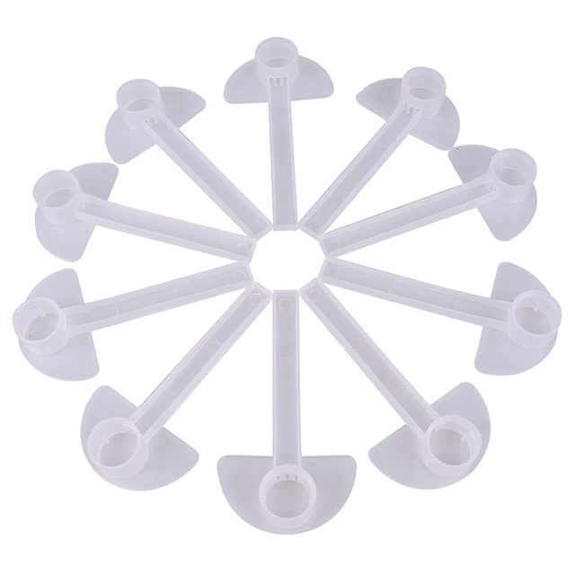 10 Darabos Méhészet Mézes Bejárati Adagoló Kaptár Szerszám Méh Tartó Felszerelés - Image 3