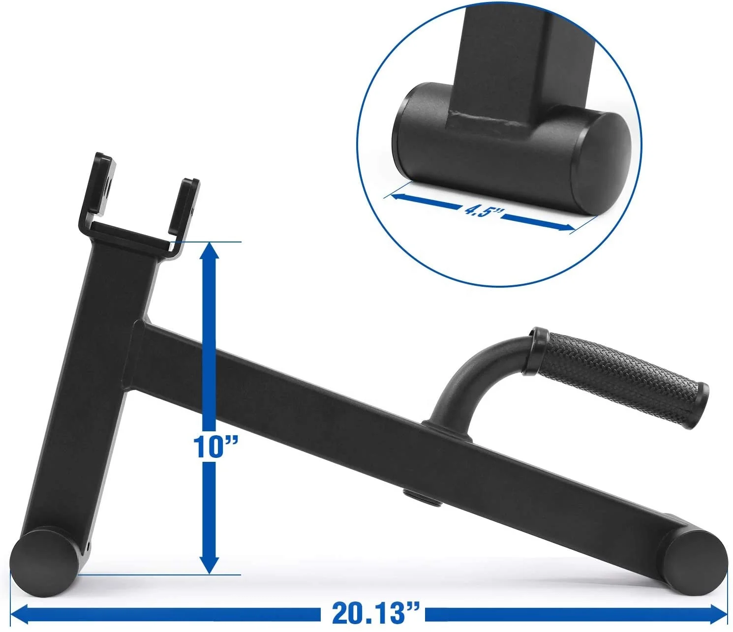 Mini Deadlift Barbell Jack Push-ups Stands Barbell Stand with Extra Handle