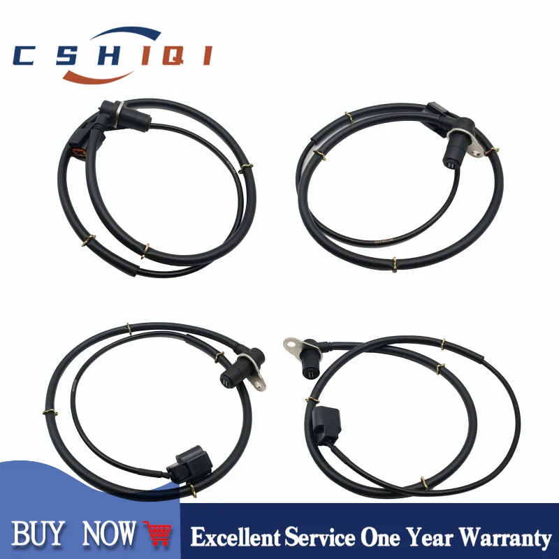 4670A189 4PCS Front Rear Left/Right ABS Wheel Speed Sensor For Mitsubishi Pajero IV 3.2 2006-4670A190 4670A191 4670A192