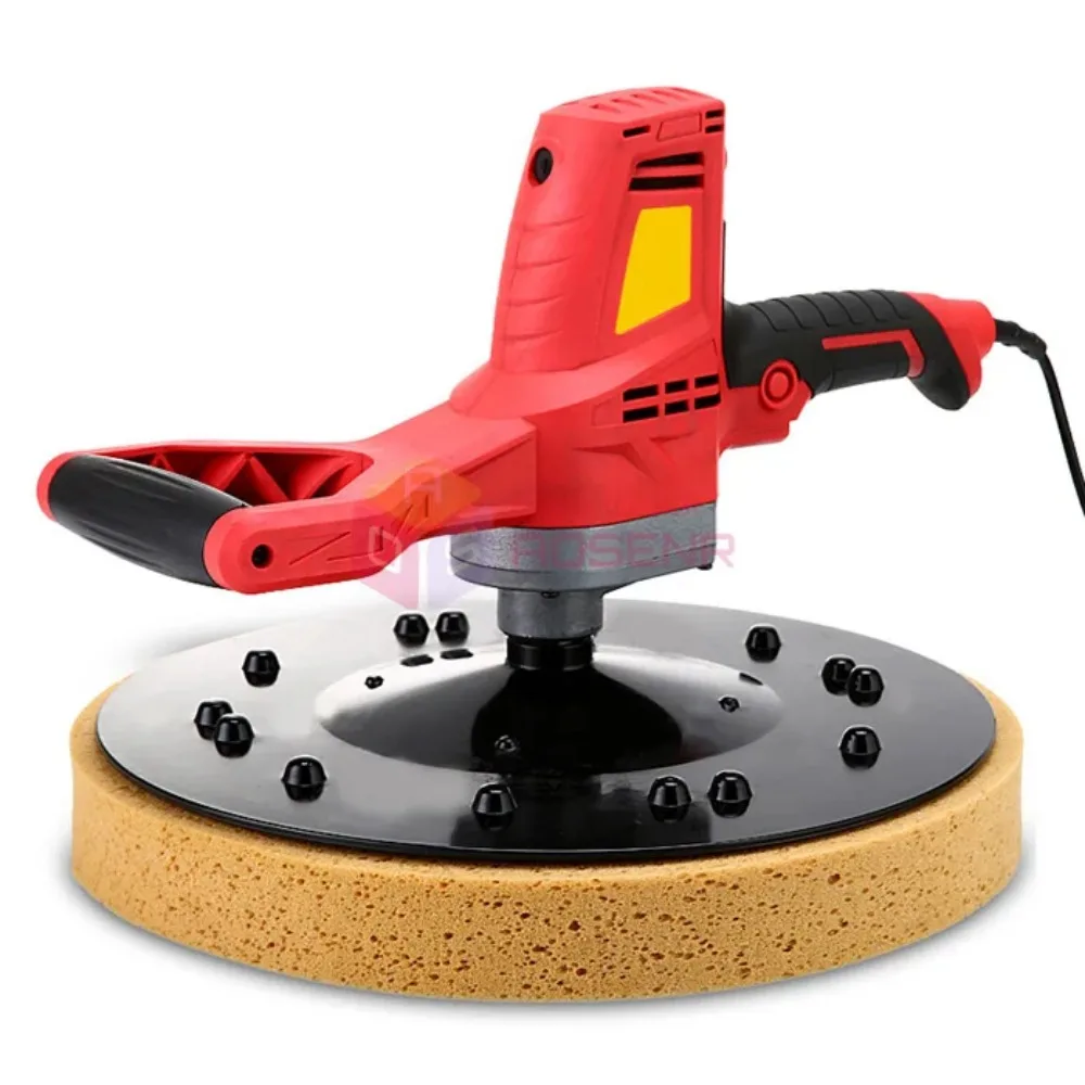 Electric Concrete Epoxy Cement Mortar Trowel Masons Wall Smoothing Polishing Machine Plastering Bucket Trowel Tool 220V