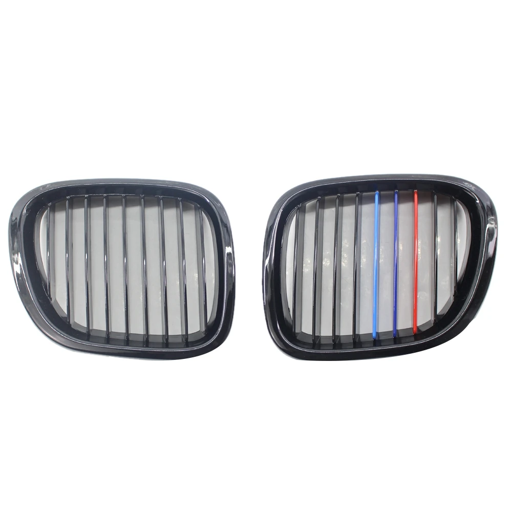 

Front Performance Grille Grill For Bmw Z3 1996-2002 M-Color Shiny Black Z Series Convertible