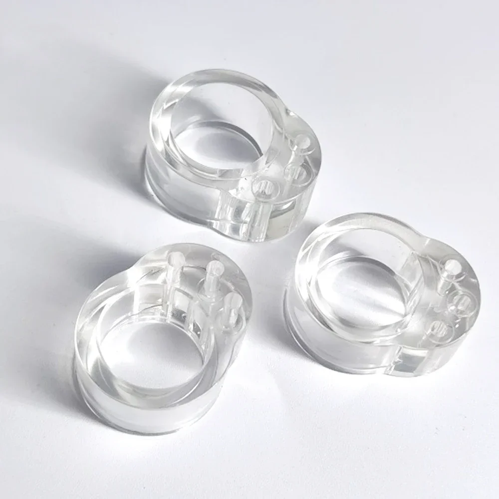 Security Protection Doorstop House Door Stopper Transparent Silicone Handle Protector Home Hardware Door Ding Prevention Guard