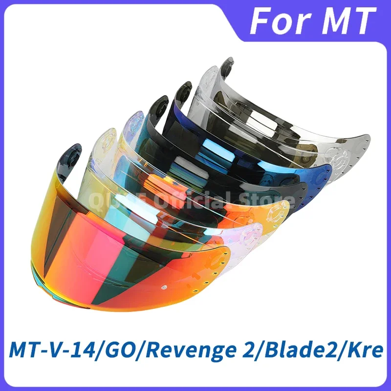 FOR MT-V-14 Helmet Visor for MT Motorcycle Helmet Only for RAPID PRO,Model RAPID,TARGO Helmet Shield,BLADE 2 SV,REVENGE 2