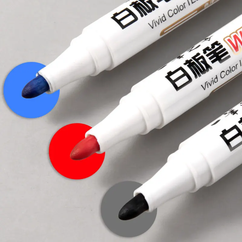 화이트보드 지우개 마커 펜, 교사용 수성 드로잉 보드 펜, 무독성 대용량 펜, 120 개