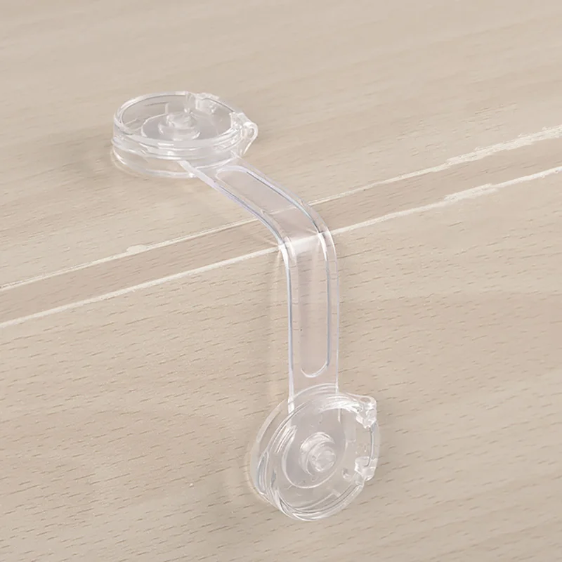 가정용 안전 잠금 서랍 잠금 장치, 손 캐비닛 흰색 서랍 잠금 장치, 냉장고 잠금 버클, 어린이 보호