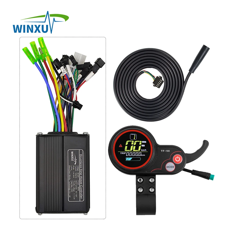 Controlador De 48v 500w Mr-100 Lcd Display Medidor Dashboard | Frete grátis Controlador De 48v 500w Mr-100 Lcd Display Medidor Dashboard | Frete grátis