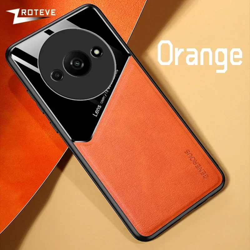 Zroteve PU Leather Magnetic Hard PC Phone Case - Premium Protective Cover