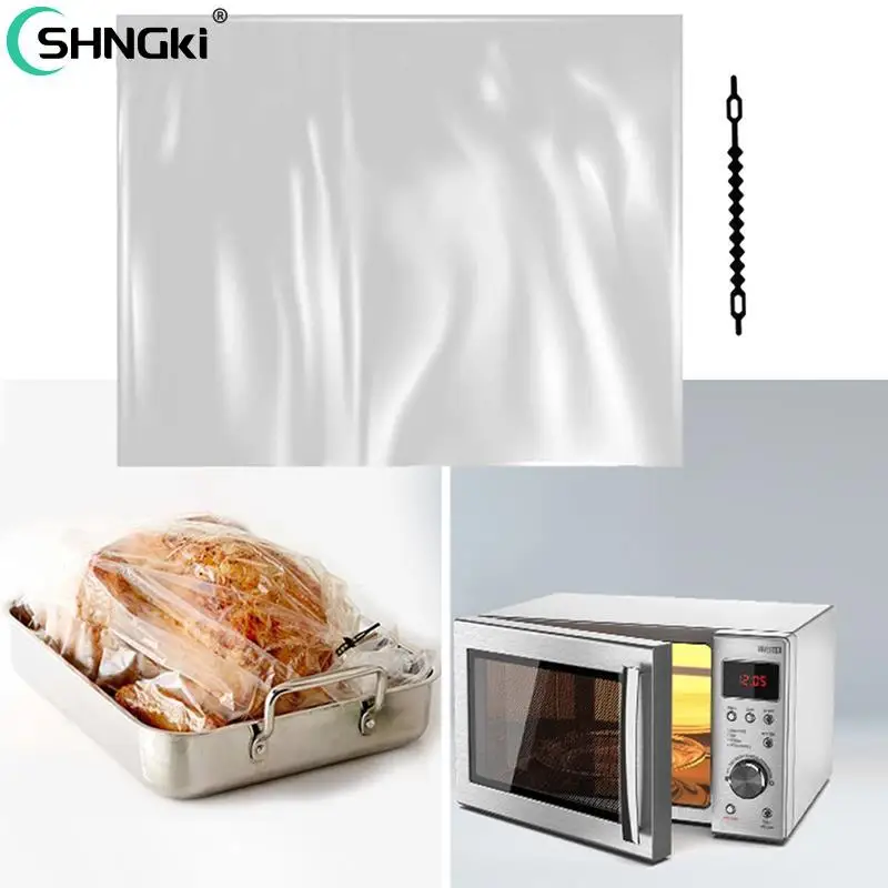 Roasting Bag 10/20pcs Heat Resistance Nylon-Blend Slow Cooker Liner Slow Cooker Turkey Baking Bag Crock Pot Liners Cooking