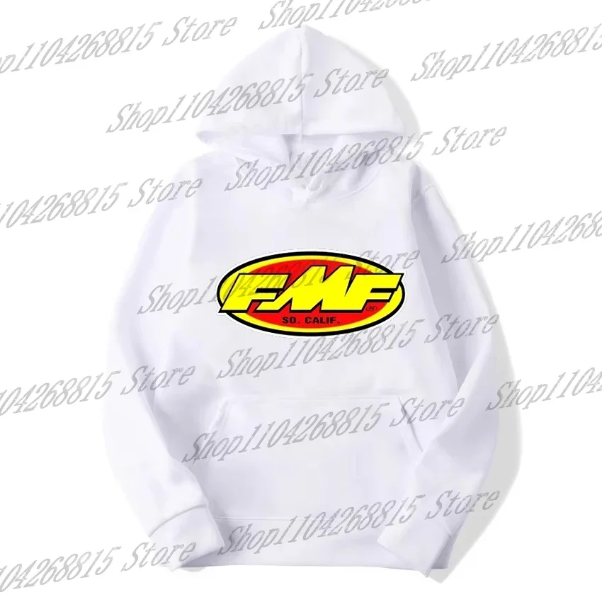 Fmf Printed Men's Cotton Long Sleeve Motorcycle Rider Fleece Jacket Autumn Winter Long Sleeved Sweater