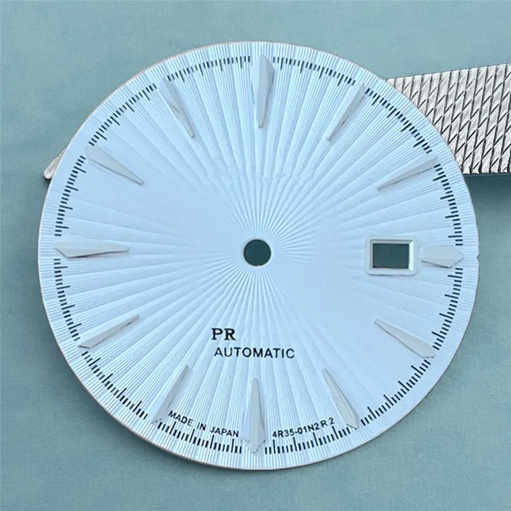 

Pressage Dial Green 35mm Dial NH35 Movement Watch Dial for Diy Watch Dial Watch Repair Nh36 Dial for 40mm S Handle Head Cases
