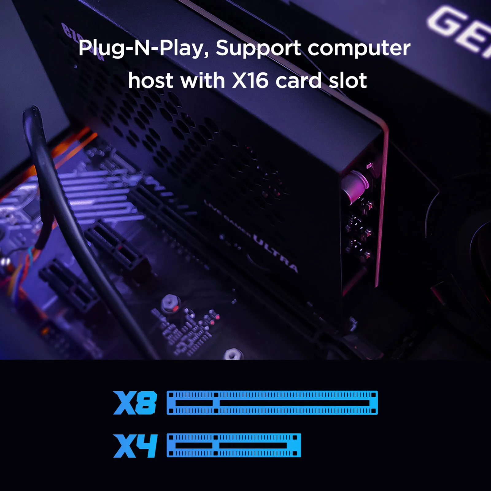 Video Capture Card Ezcap 324B Video Game Capture Card for Gaming/Meeting Live Streaming