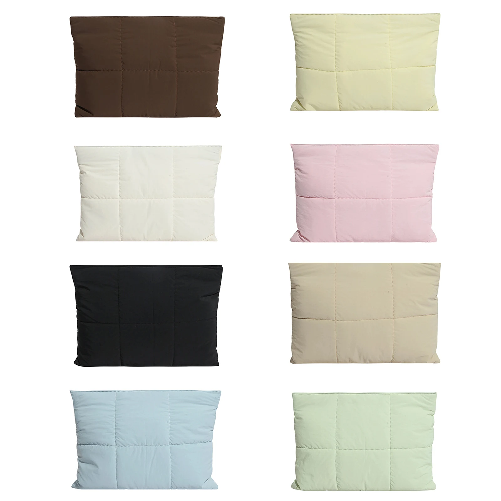 13 Inch Quilted Laptop Case Comfortable Laptop Sleeve Cute Laptop Bag for Women Men Travel School Work