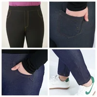 Women Pencil Jeans Plus Size 9XL 8XL 7XL 6XL Slim Fit Denim Pants High Waisted Trousers Oversized Lady Stretched Female Trousers - Image 5