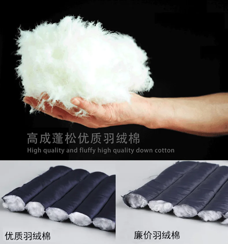 Lightweight Padded Men Coats For The Winter Outer Luxury Padding Thick Warm Men's Clothing Free Shipping Clearance