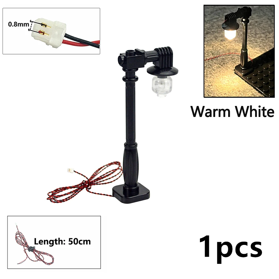 DIY LED Light Kit with Remote Control - Customizable Building Block Lamp