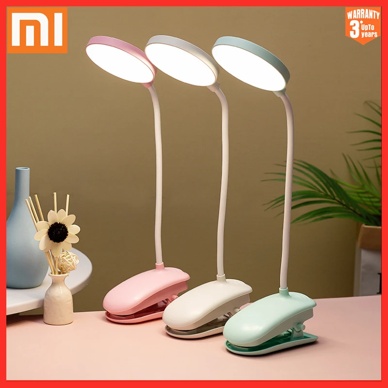 Многофункциональная настольная Светодиодная лампа XIAOMI с зажимом приглушаемый