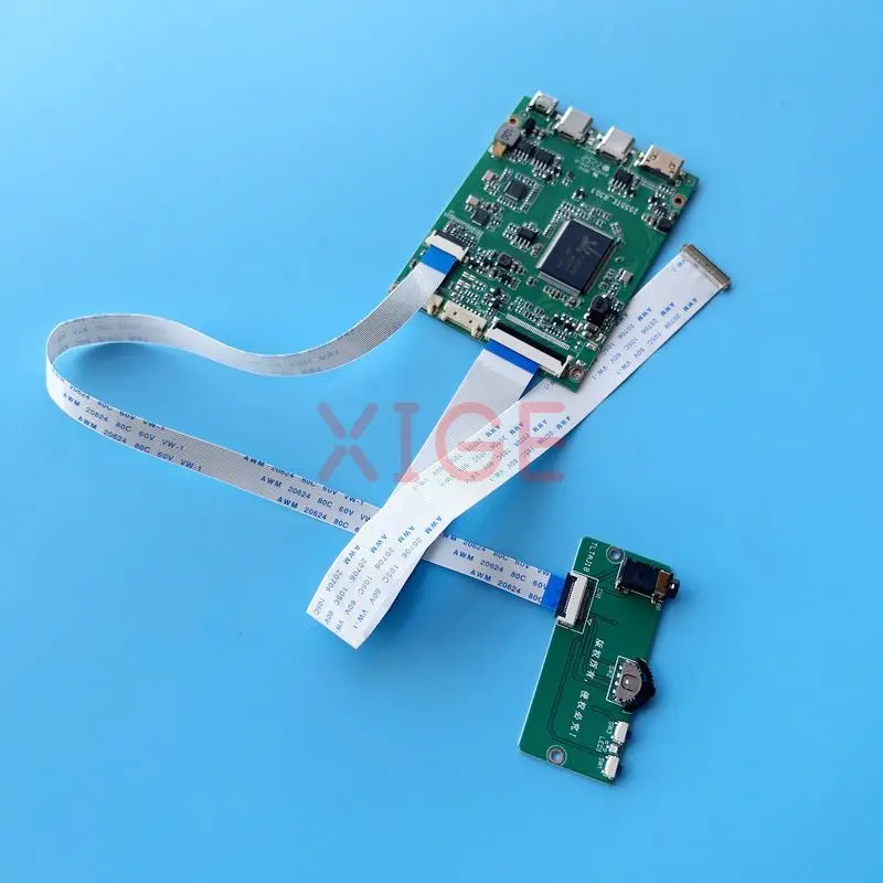 

For B156XTN03 B156XTN04 B156XTN07 Driver Controller Board Kit Laptop Screen Micro USB TYPE-C HDMI-Mini 30 Pin EDP 15.6" 1366*768