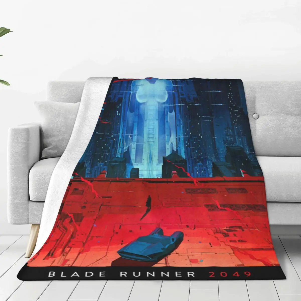

Retro Movie Blade Runner 2049 Blanket 3D Print Soft Flannel Fleece Warm Film Throw Blankets for Office Bedding Sofa Quilt