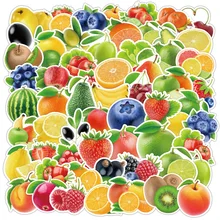 

10/30/50PCS Fruit Strawberry Girl Cute Fresh Cartoon Graffiti Laptop Car Suitcase Skateboard Guitar Waterproof Sticker Wholesale