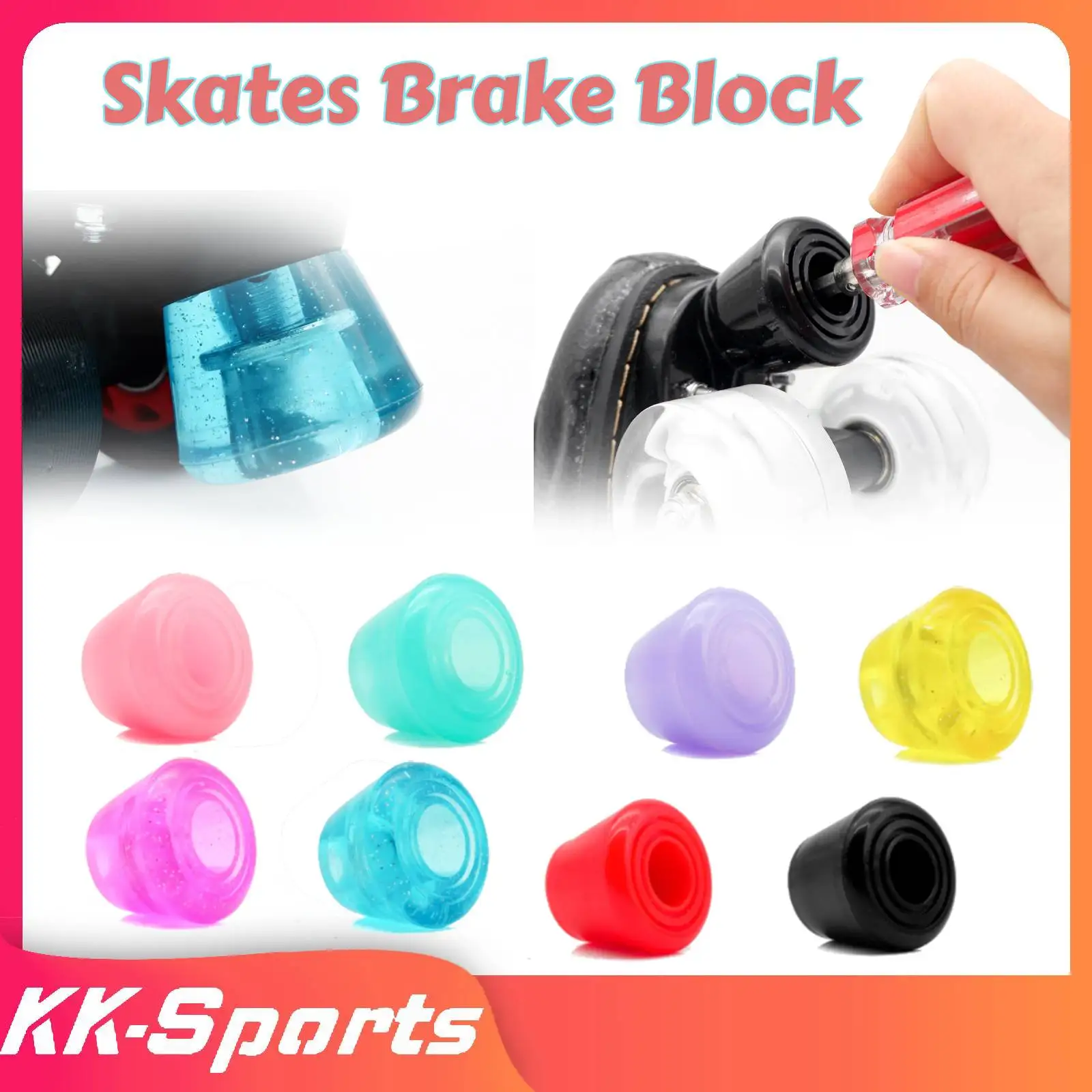 Packof2RollerSkatesBrakeInlineSkatesRollerBrakeBlocksAnti