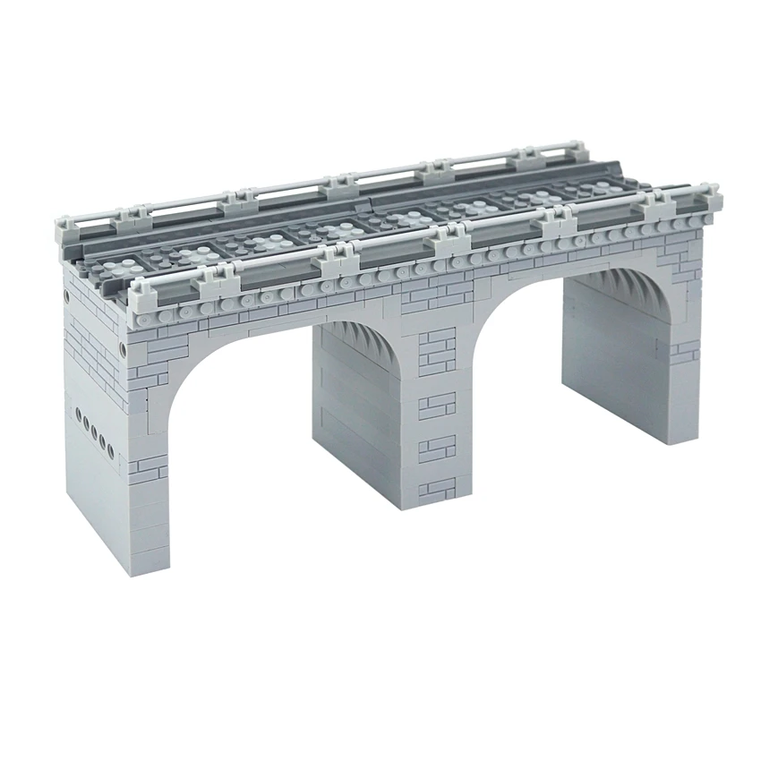 Minister overzien Pelgrim Moc Viaduct Model Set Spoorbrug Bricks Compatibel City Train Track  Onderdelen Street View Bouwstenen Creatief Speelgoed Voor Kinderen|Blokken|  - AliExpress