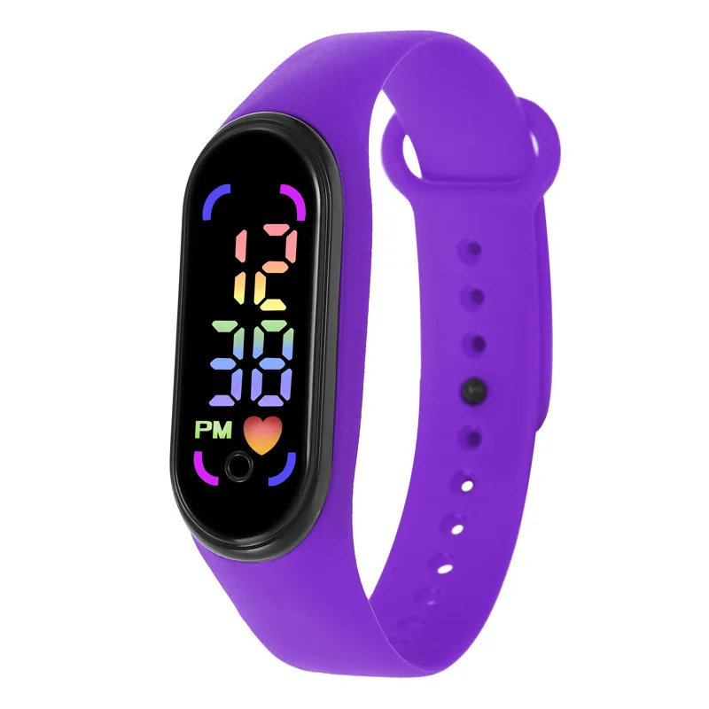 2025New Sport Watch Men Wristband Women LED Display Outdoor Sports Fitness Watch Wristband For Xiaomi 9 mi 8 Redmi 10 Multicolor