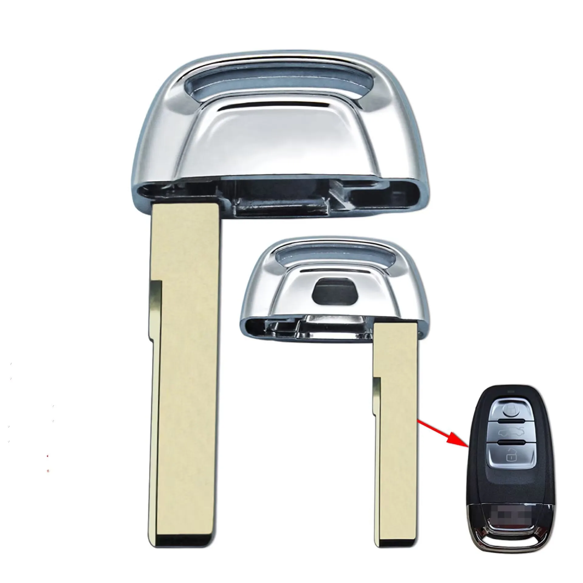 New type Smart Key Emergency Blade for A-udi 5 pcs