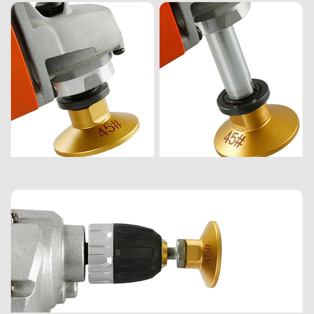 

Grinding Tool Brazed Grinding Head For Concrete Curing Floor Carborundum Golden Metal Thick 2inch Brazing Profile Grinding Wheel