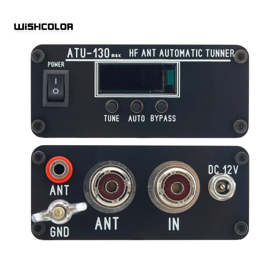 ATU-130 HFアンテナ自動チューナー Amazon.com: ATU-130 Antenna Tuner 1.8-50MHz 200W Miniature