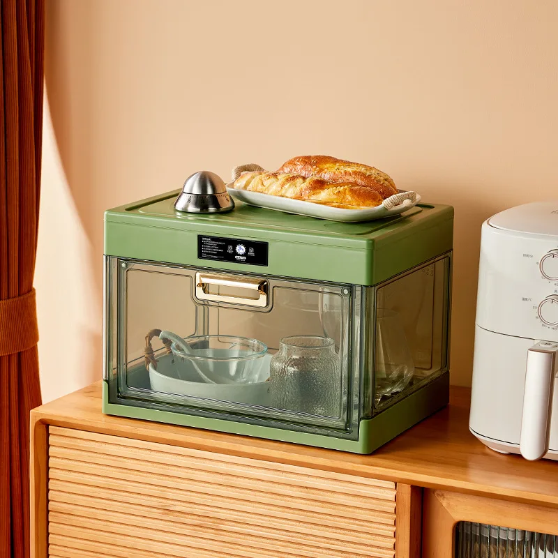 

Household dishes and tableware sterilization sterilizer water cups bottle draining rack multi-functional sealed storage box