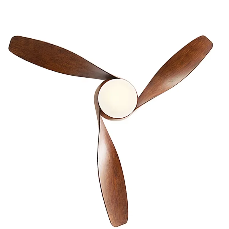 Vintage Ceiling Fan With Lights and Remote Control Retro Room Ceiling Fan Modern Black 52 inch