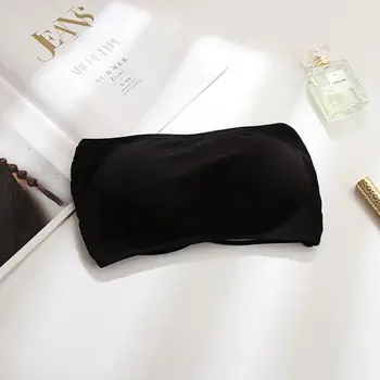 حمالة صدر بدون حمالات أنيقة من القطن، توب مثير 10