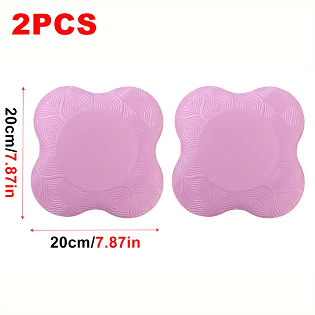 2Pcs Tpe Yoga Kneeling Mats Thickened Anti Slip Yoga Kneeling Protective Pad Sport Fitness Elbow Knee Mat Knee Soft Flat Support 6