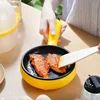 Mini Electric Frying Pan Non-Stick Omelette Dorm Pancake Plug-In Fried Egg Ham Steak Flat Cooker For Breakfast Fast Food 1