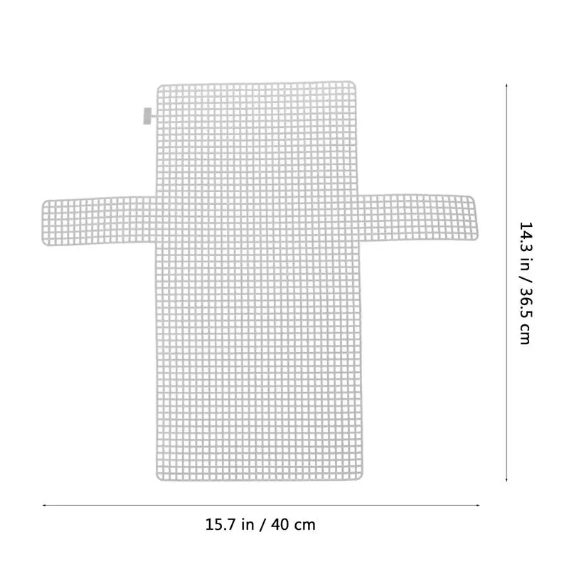 Plastic Canvas Purses 4 Pcs Large Plastic Canvas Clear Purses Plastic Handmade Bag Sheets Yarn Accessories Hook Bag Mesh Bags DIY