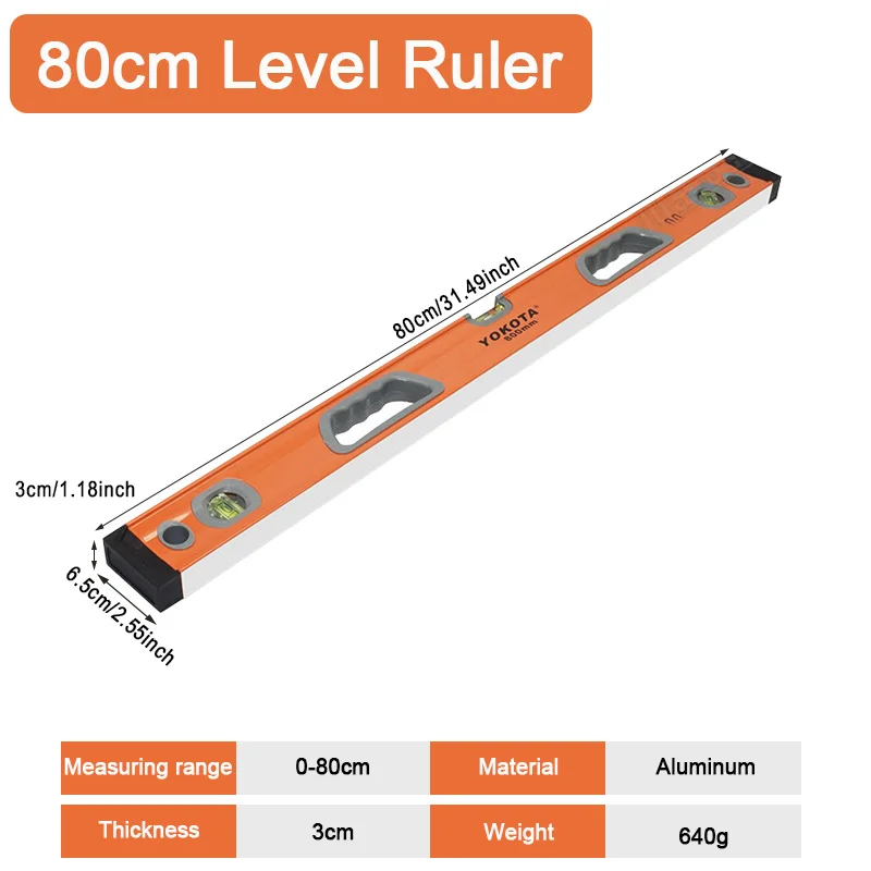 Small Bubble Level Ruler Small Level With Back Clip Mini Aluminum Alloy Bubble Level Ruler ...