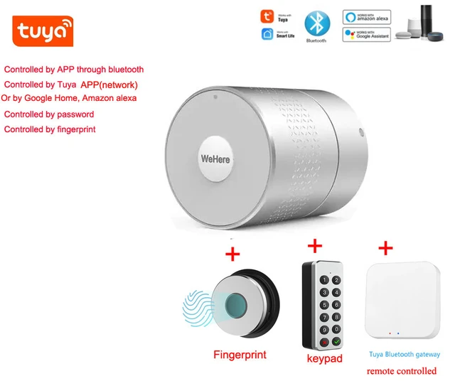 M530 nuki Smart Lock Google Smart Deadbolt Fingerprint Code Password IOS  APP Unlock - AliExpress