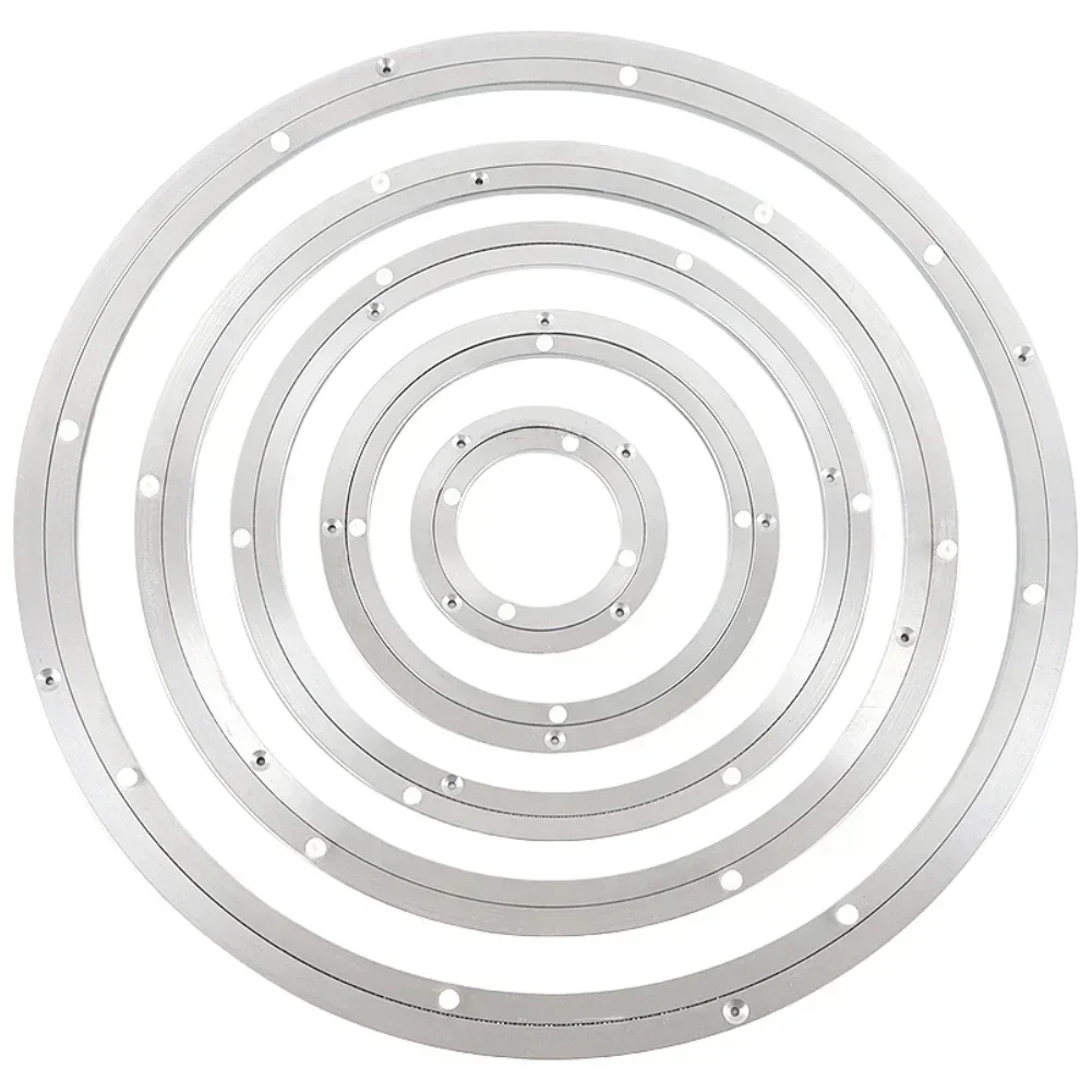 Adjustable Aluminum Rotating Lazy Susan Swivel Plate
