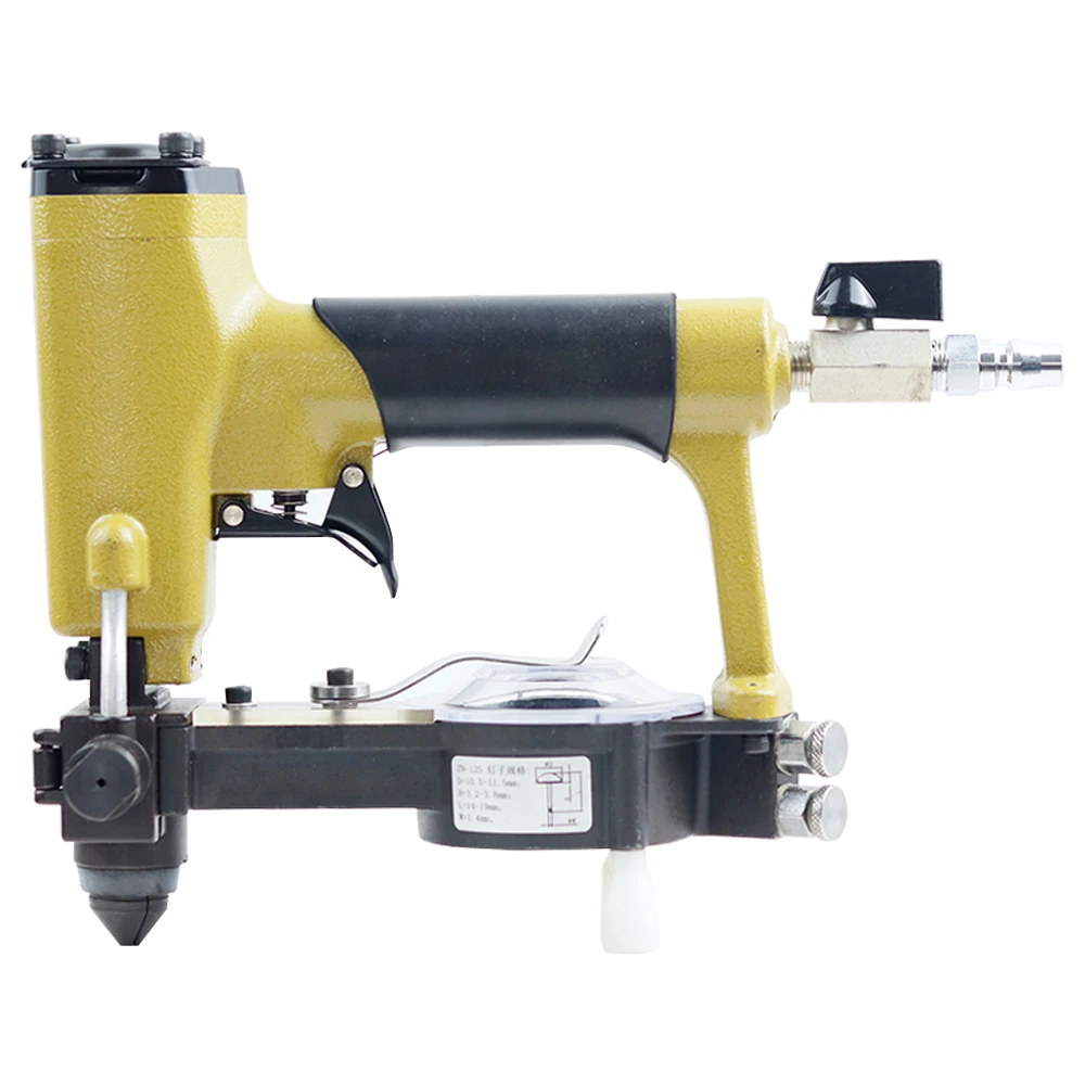 ZN-12S Automatic Nail Feeder Pneumatic Nail Gun Sofa Stapler Furniture Decoratio