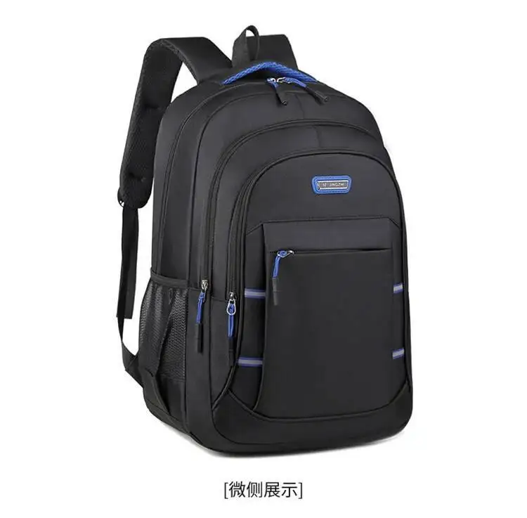 Mittelschule, mehrschichtig, doppelte Umhängetaschen, zum Verkauf, Herrenmode-Rucksack, Herren-Business-Pendler-Rucksack mit großer Kapazität – Detail 34