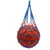 1P Ball Net Bag Basketball Tote Bag Youth Football Net Outdoor Sports Nylon Mesh Storage Ball Type Thickened Net Bag Ball Calcio 6