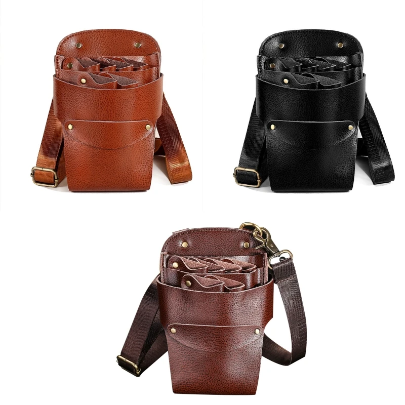 

Кобура для ножниц с ремнем для парикмахеров, парикмахеров, стилистов, парикмахеров