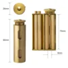 Antique Style Brass Material Manual Mechanical Feeling Tobacco Rolling Machine Retro Nostalgia 70MM 4
