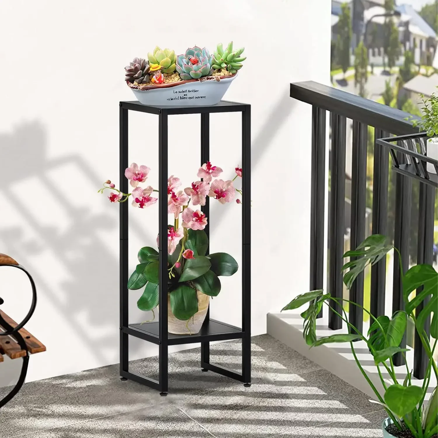 #sTall Plant Stands Indoor, Plant Stand indoor Tall ,Plant Pedestal stand,Black Metal Plant Stands Indoor