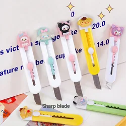 Cartoon Portable Utility Knife Paper Knife Cute Mini Express Box Cutter Letter Openers Tools School Office Stationery Supplies