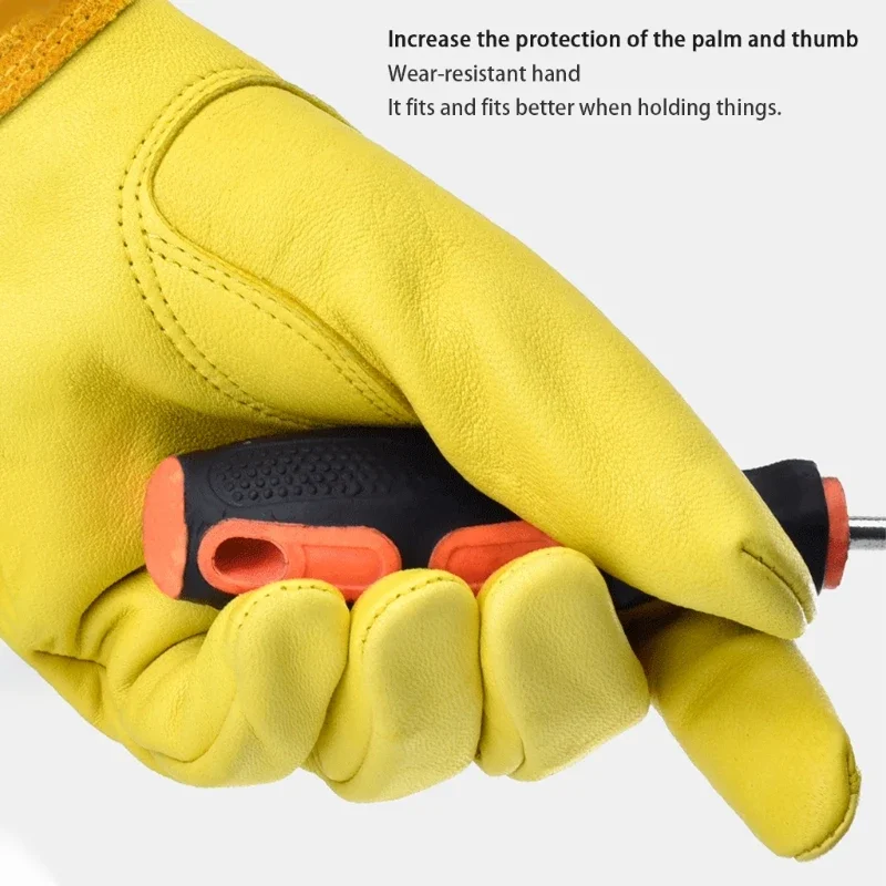 Glove Safety Professional Rose Pruning Thorn Resistant Gardening Gloves with Long Forearm Protection for Men and Women 4